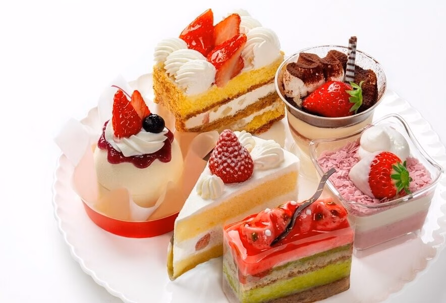Bánh ngọt chứa nhiều đường Bánh ngọt chứa nhiều đường