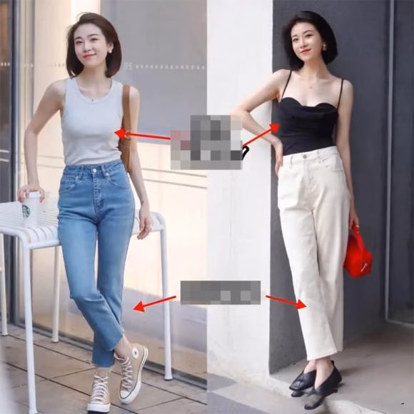 Kết hợp quần ống đứng với áo vest kết hợp quần ống đứng với áo vest