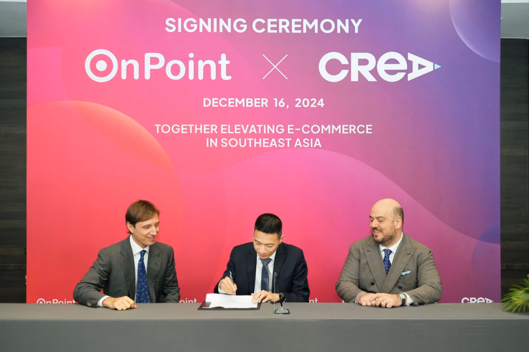 OnPoint và CREA hợp tác: Cú hích cho thương mại điện tử Đông Nam Á Lễ ký kết hợp tác giữa OnPoint và CREA