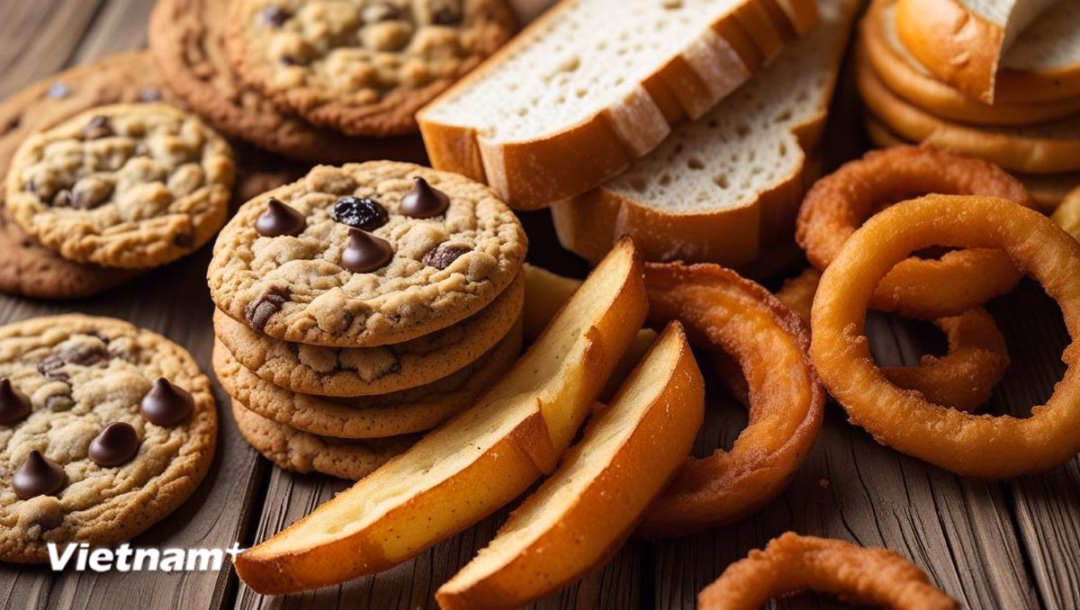 Bánh quy chứa nhiều calo rỗng