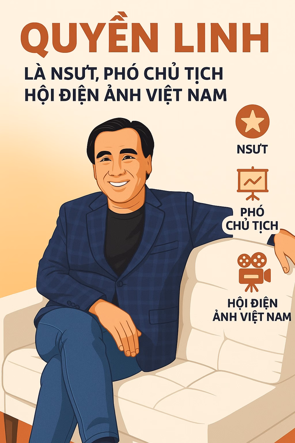 NSƯT số 1 Việt Nam có cuộc sống giàu sang, chuyện tình lãng mạn với vợ đẹp kéo dài 2 thập kỷ MC Quyền Linh, tên thật Mai Huyền Linh, sinh ngày 28/7/1969 tại Mỹ Tho, Tiền Giang. Anh là nghệ sĩ đa tài – diễn viên điện ảnh, diễn viên kịch, MC – và từng nhận 6 giải Mai Vàng danh giá. Hiện tại, anh giữ vị trí NSƯT, Phó Chủ tịch Hội Điện ảnh Việt Nam, đồng thời là Ủy viên Ban Chấp hành Hội Điện ảnh TP.HCM – trở thành người trẻ nhất từng đảm nhiệm vị trí này.