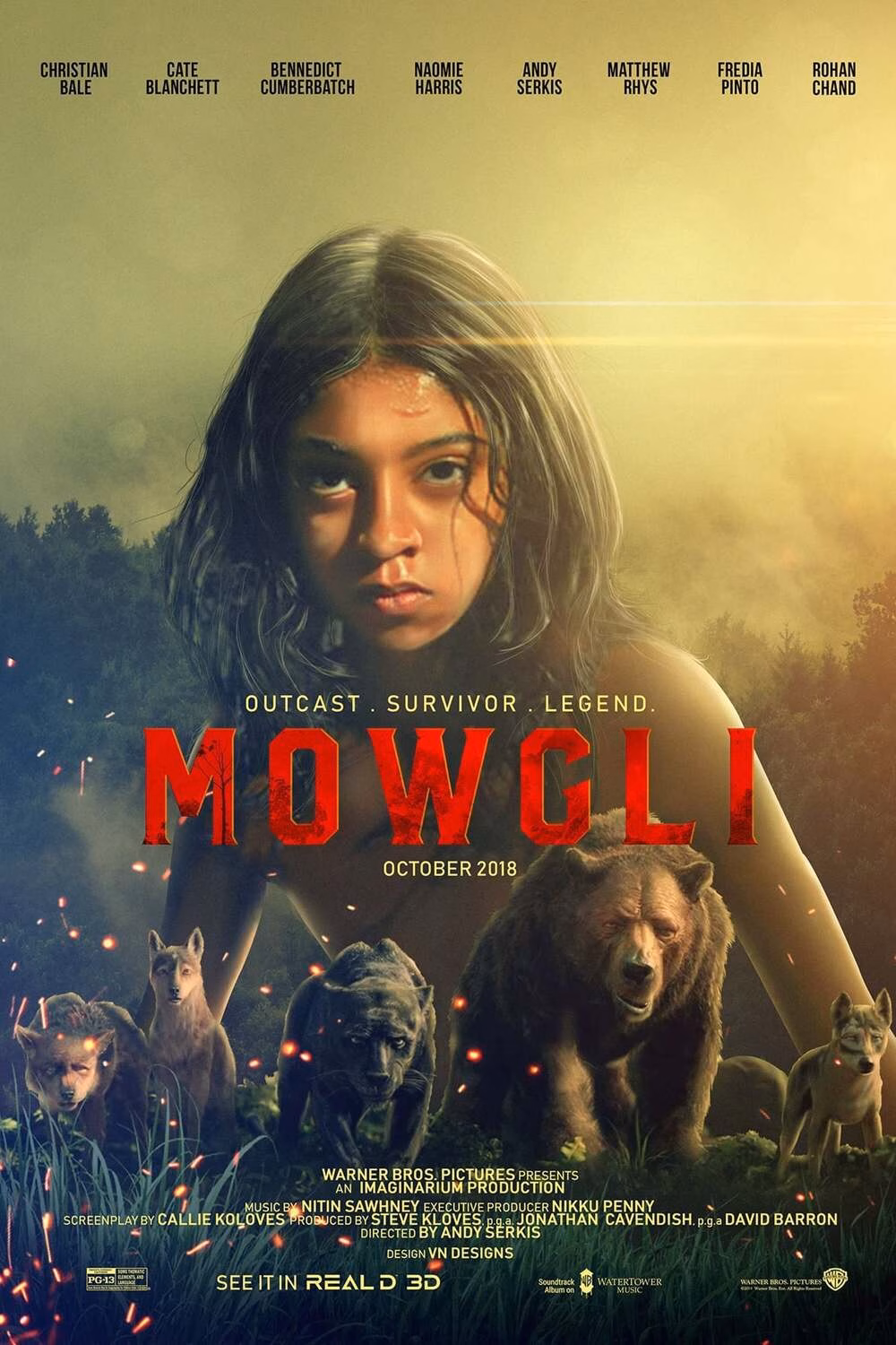 Mowgli: Huyền thoại rừng xanh – Mowgli (2018)