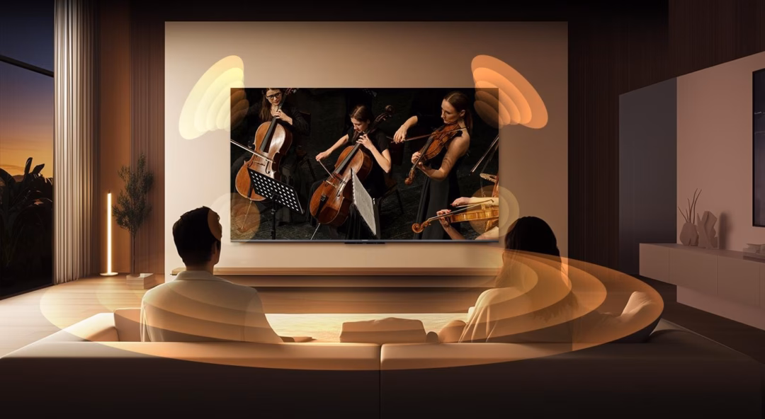 Coocaa ra mắt smart TV Y84 Pro với hình ảnh vượt trội và trải nghiệm giải trí tối ưu Ngoài công nghệ hình ảnh sống động, TV Coocaa Y84 Pro trang bị Adaptive Ambient Light hỗ trợ bảo vệ mắt. Ảnh: Coocaa TV
