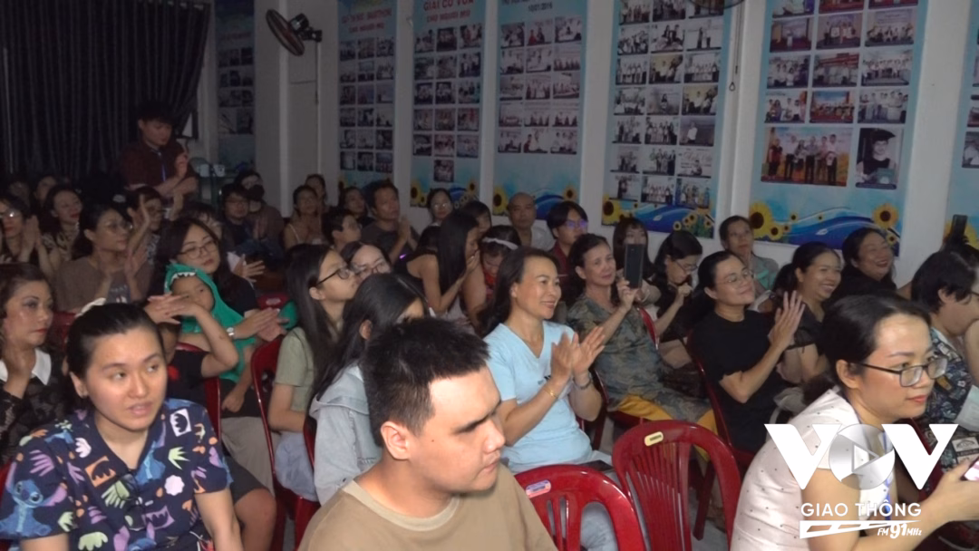 Căn phòng của Thư viện sách nói không còn chỗ trống