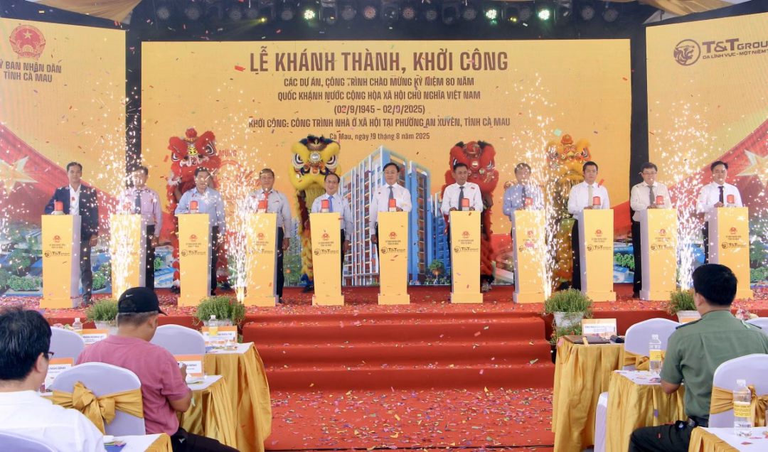 Hà Nội: Phường Khương Đình thông qua kế hoạch phát triển kinh tế – xã hội năm 2025 T&T Group khởi công công trình nhà ở xã hội tại Cà Mau