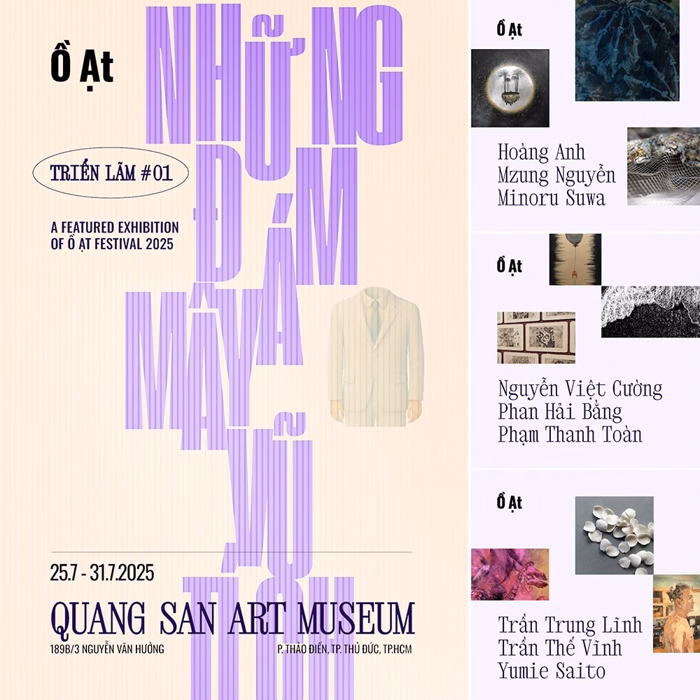 Nghệ sĩ Việt Nam – Nhật Bản tạo ‘đám mây vũ tích’ trong triển lãm "Những đám mây vũ tích" - Một vùng trời nghệ thuật đặc sắc