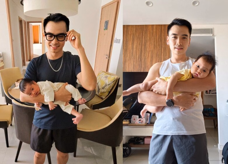 Bố và bé trong những khoảnh khắc đáng yêu Nhiều khoảnh khắc bế con của nam nhiếp ảnh gia khiến hội mẹ bỉm sữa bất ngờ.