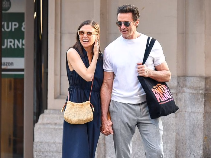 Hugh Jackman và Sutton Foster