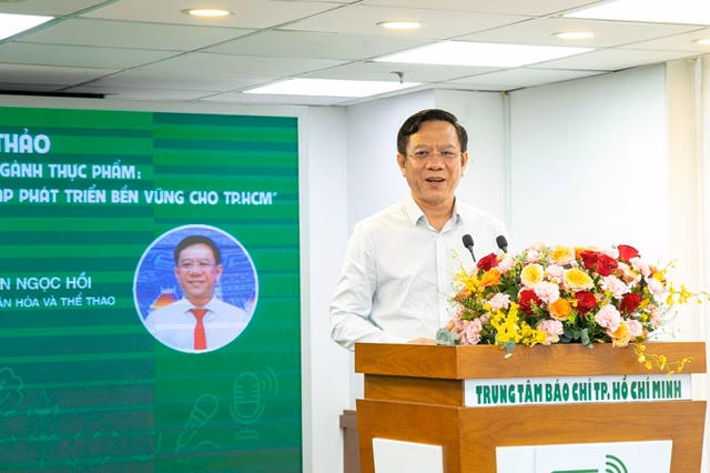 Ông Nguyễn Ngọc Hồi - Phó Giám đốc Sở Văn hóa và Thể thao TP HCM
