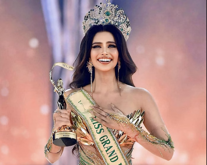 Rachel Gupta đăng quang Rachel Gupta đăng quang Miss Grand International2024 tại Thái Lan