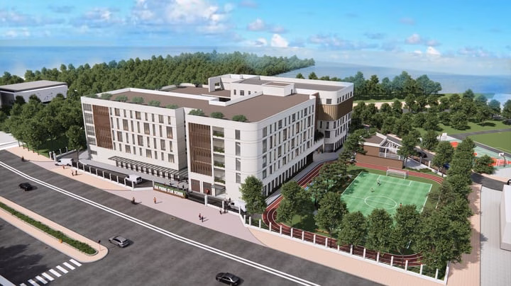 Cơ sở vật chất hiện đại tại Hệ thống Giáo dục Ngôi Sao Hà Nội - Hải Phòng Campus