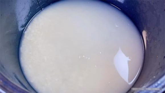 nấu cơm, giấm trắng, dầu dừa