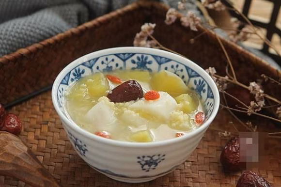 Cháo khoai lang kê Cháo khoai lang kê