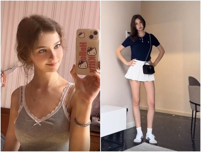 Eva - Cô vợ người Nga xinh đẹp với vóc dáng chuẩn như người mẫu