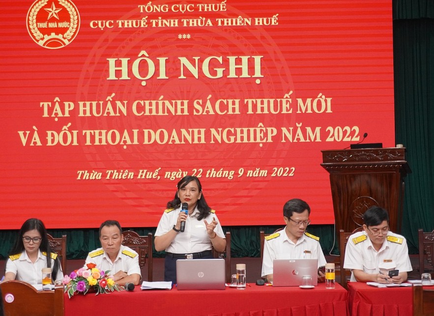 Cục Thuế Thừa Thiên Huế ước thu ngân sách năm 2022 được 12.000 tỷ đồng