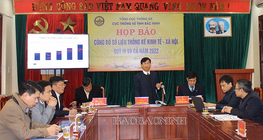 Bắc Ninh tăng trưởng GRDP cao nhất giai đoạn 2019-2022 Tỉnh Bắc Ninh đạt mức tăng trưởng GRDP ấn tượng