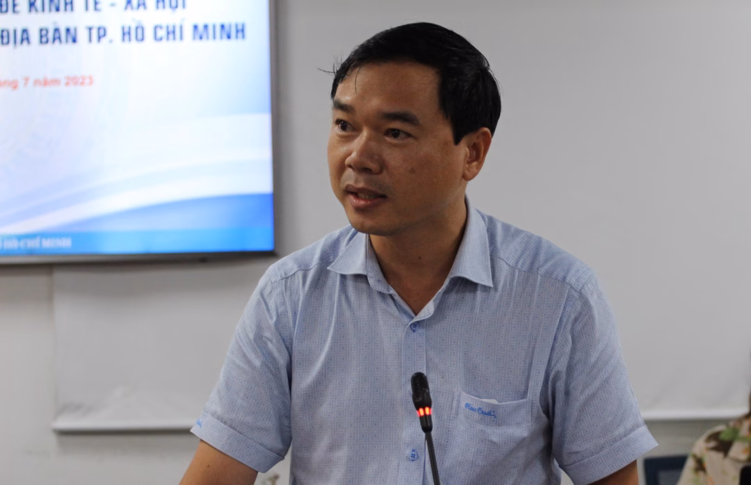 Ông Nguyễn Văn Hoan, Phó trưởng Phòng Phát triển nhà và thị trường bất động sản, Sở Xây dựng TP.HCM