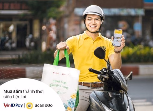 Tính năng Scan&Go của VinID Tính năng Scan&Go của VinID