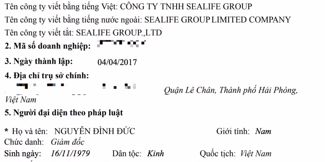 Chủ tàu du thuyền xin lỗi sau sự cố bắn pháo hoa trong lúc tìm kiếm nạn nhân ở Vịnh Hạ Long Thông ty về Công ty APC Corporation (Ảnh: DKKD).