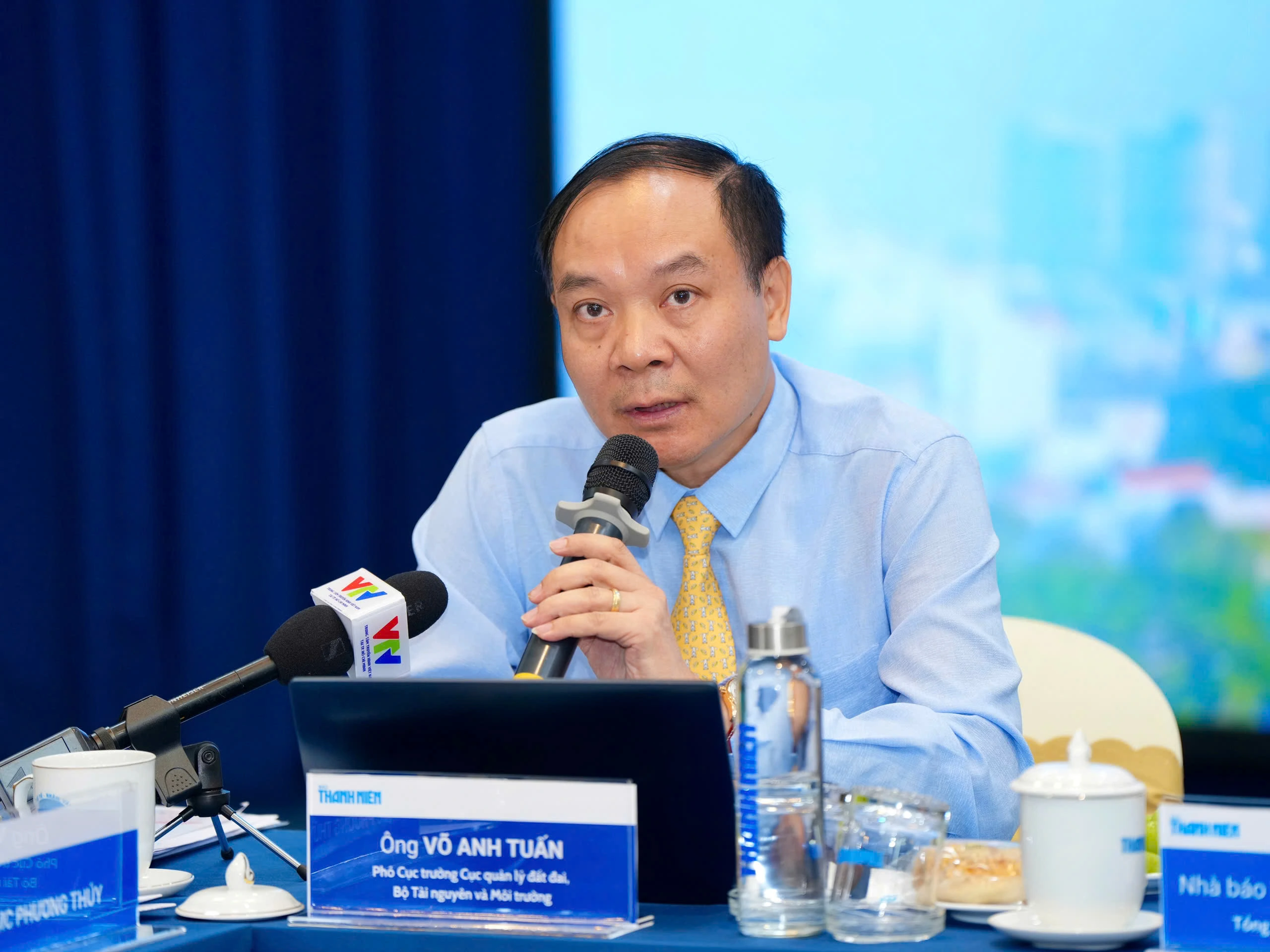 Đề xuất điều chỉnh cách tính giá đất và thuế đất để tránh tăng giá đột biến Ông Võ Anh Tuấn - Phó cục trưởng Cục Quản lý đất đai (Bộ NN-MT)