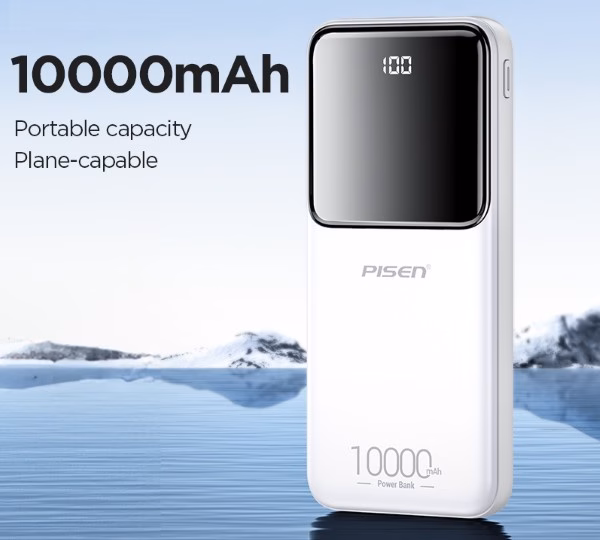Mua sạc dự phòng Pisen giá tốt tại Viettel Store, chọn sao cho phù hợp? Sạc dự phòng Pisen Semi Mirror 10000mAh