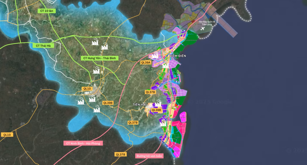 Th&aacute;i Thụy hiện giữ vai tr&ograve; trung t&acirc;m của Khu kinh tế biển Th&aacute;i B&igrave;nh