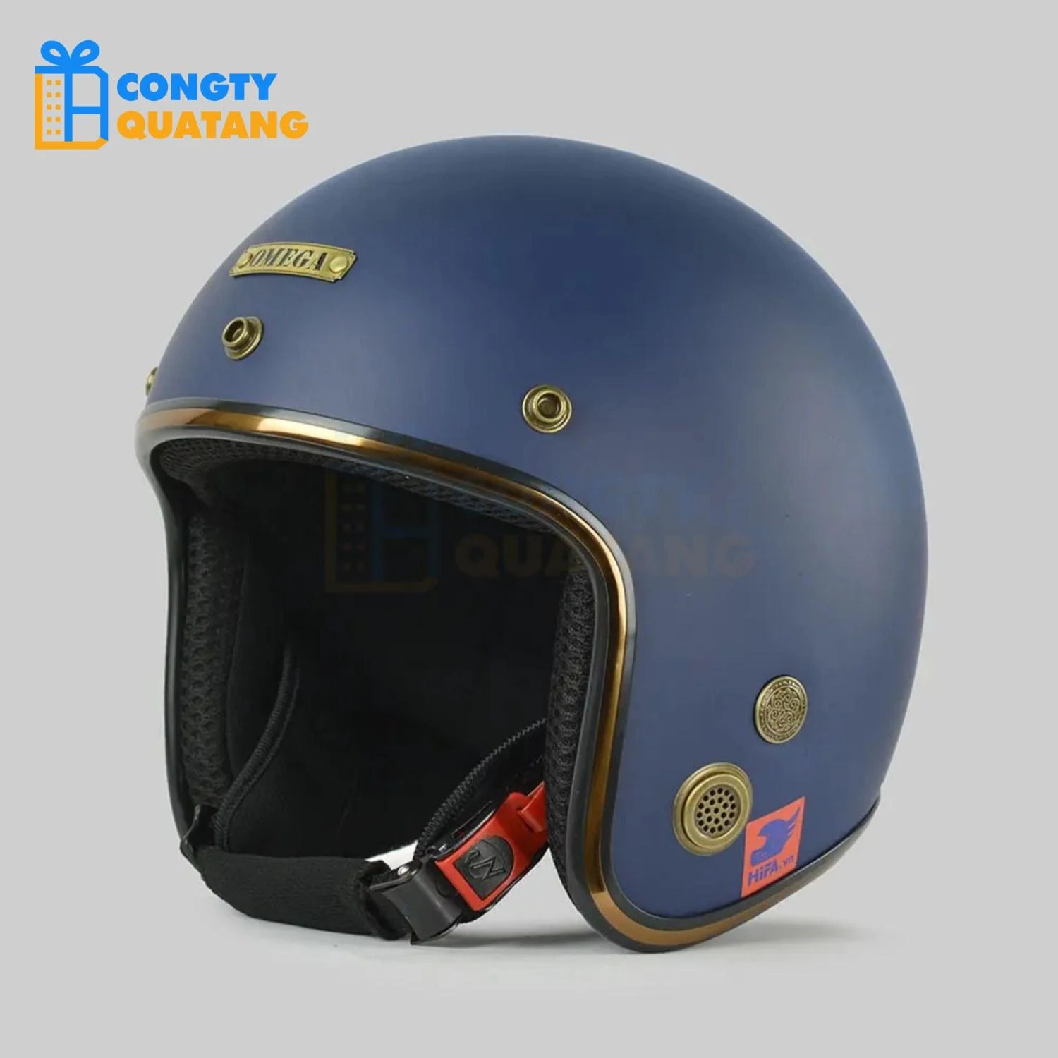 Mũ bảo hiểm in logo quảng cáo giá từ 85.000 đồng – Quà tặng thiết thực cho doanh nghiệp Nón bảo hiểm 3⁄4 đầu in logo công ty theo yêu cầu