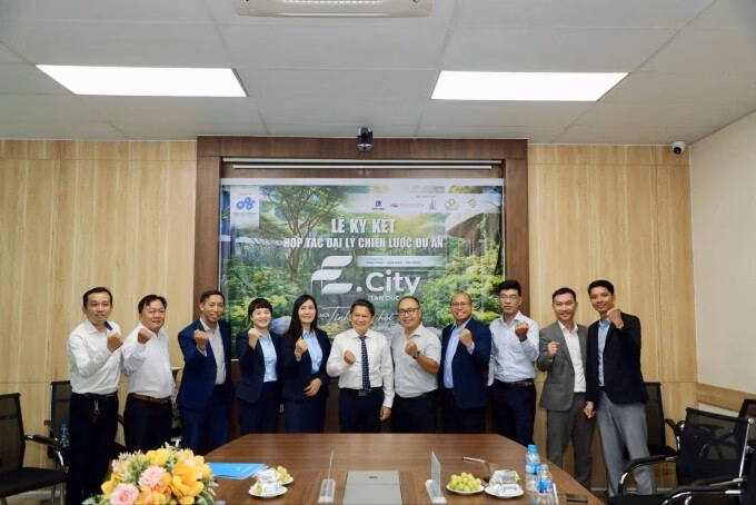 Phối cảnh khu đô thị E.City Tân Đức. Ảnh: Tập đoàn Tân Tạo