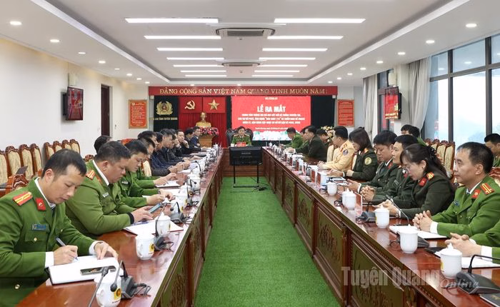 Kiến trúc kết nối toàn quốc Đại biểu tại lễ ra mắt Trung tâm Thông tin chỉ huy PCCC