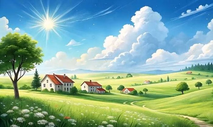 Ánh nắng dịu dàng len lỏi qua khe cửa sau những ngày mưa ẩm ướt