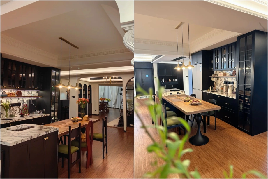 Các khu vực chức năng trong căn hộ 400m2