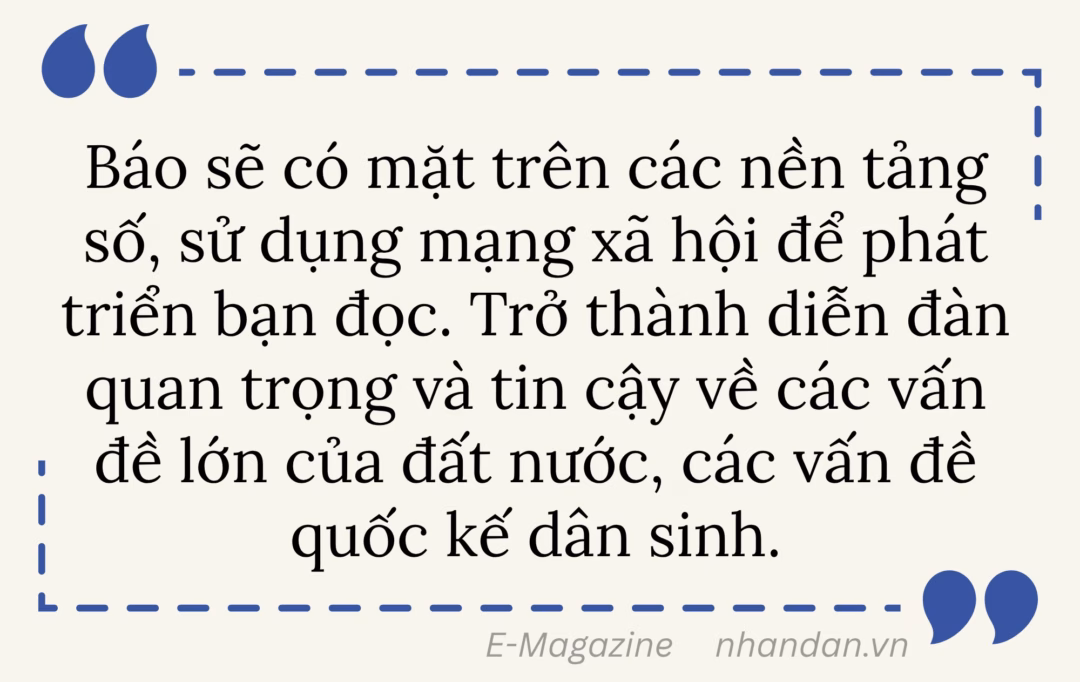 Sinh mệnh của Báo Đại Đoàn Kết chính là tinh thần đại đoàn kết Sinh mệnh của Báo Đại Đoàn Kết chính là tinh thần đại đoàn kết