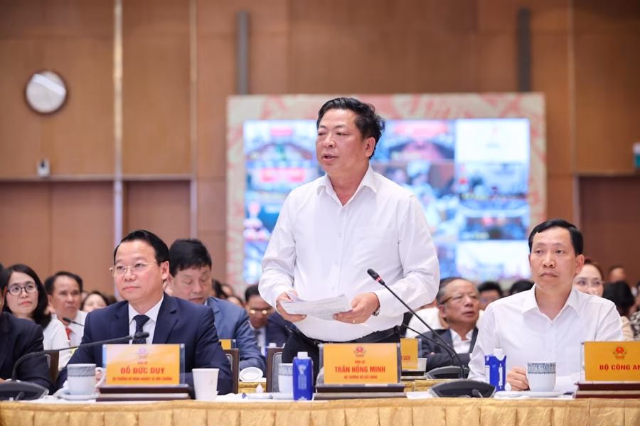 Bộ trưởng Trần Hồng Minh Bộ trưởng Bộ Xây dựng Trần Hồng Minh