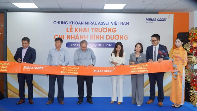 Lễ khai trương chi nhánh Bình Dương Chứng khoán Mirae Asset khai trương chi nhánh Bình Dương