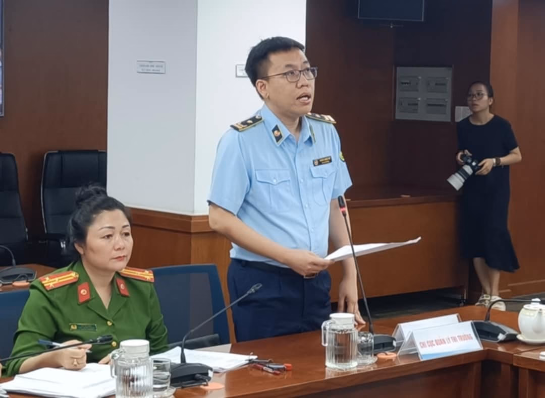 Ông Nguyễn Quang Huy Nguyễn Quang Huy, Phó Chi cục trưởng Chi cục Quản lý thị trường TP.HCM