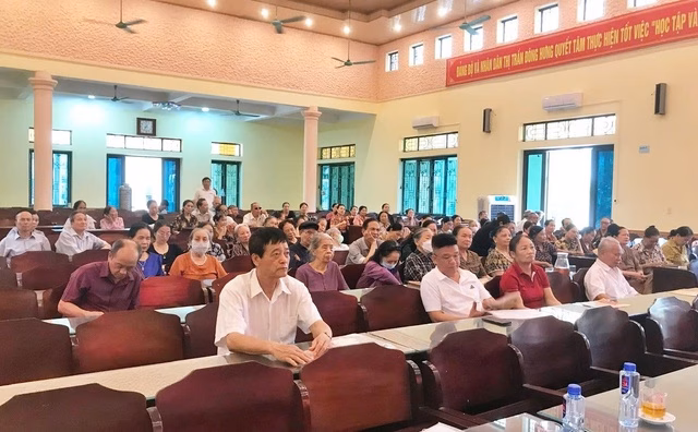 Tuyên truyền pháp luật tại xã, phường Hội Luật gia tỉnh Thái Bình tổ chức tuyên truyền pháp luật tại cơ sở