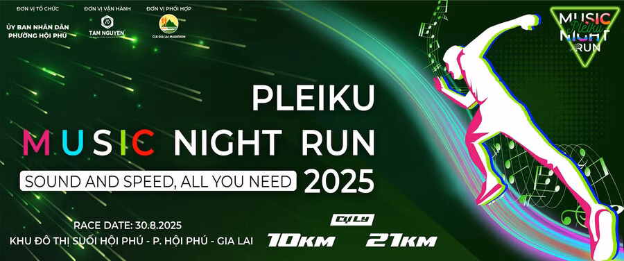 Gia Lai tổ chức giải chạy bộ Pleiku Music Night Run 2025 Khu đô thị Suối Hội Phú-địa điểm tổ chức giải chạy. Ảnh: N.N.H