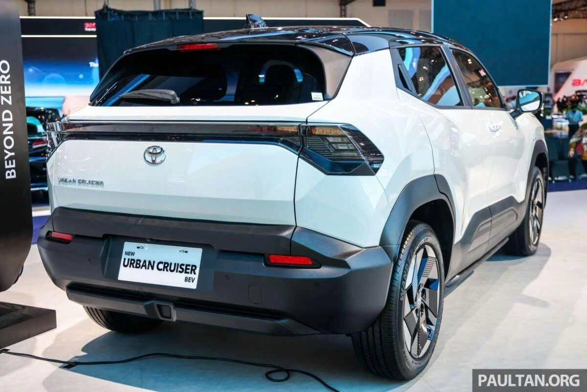 Toyota ra mắt xe điện Urban Cruiser EV: Lựa chọn mới cho thành thị và gia đình nhỏ