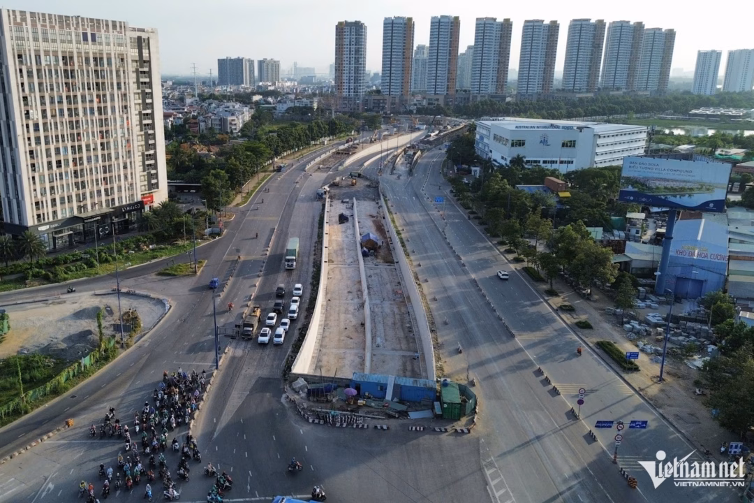 Hầm chui HC1-02 nối cao tốc TPHCM‑Long Th&agrave;nh‑Dầu Gi&acirc;y với đại lộ Mai Ch&iacute; Thọ