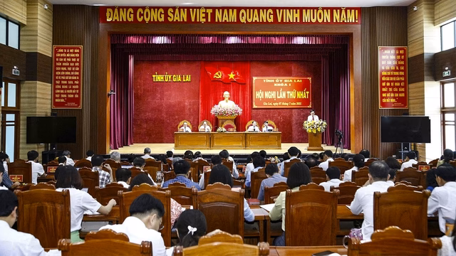 Hội nghị lần thứ nhất Ban Chấp hành Đảng bộ tỉnh Gia Lai