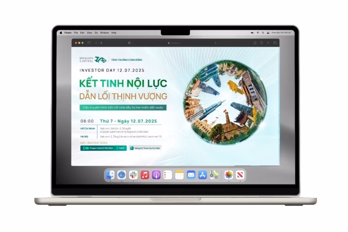 Sự kiện Investor Day lần đầu tiên được tổ chức theo hình thức hybrid. Ảnh: DC