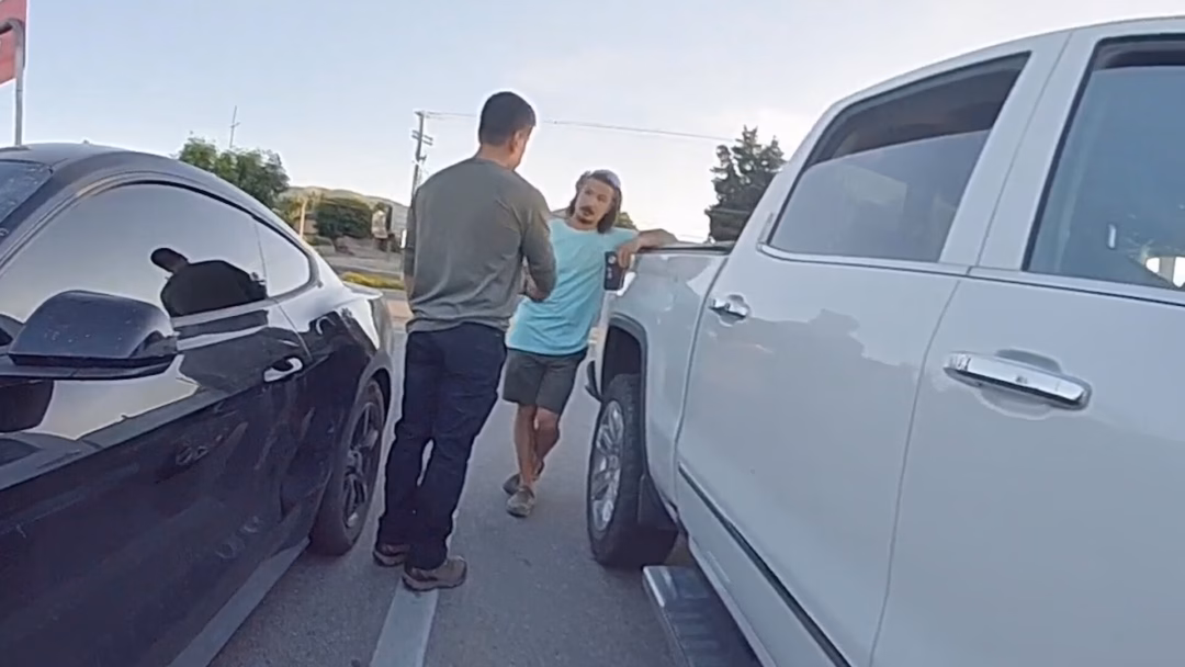 The KING 5 Investigators obtained police dash cam video after Decker allegedly hit another driver in the Wenatchee Safeway parking lot.