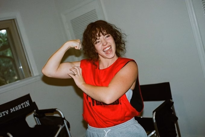 Sydney Sweeney tăng 13 kg để hóa thân thành cựu võ sĩ boxing Christy Martin. Ảnh: