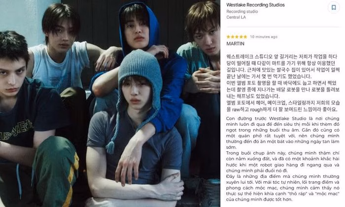 Chi tiết b&agrave;i review của th&agrave;nh vi&ecirc;n CORTIS tại địa điểm thực tế