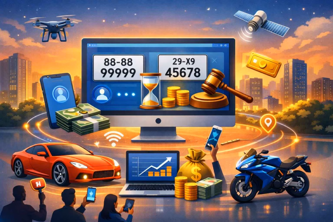 Chi tiết phi&ecirc;n đấu gi&aacute; biển số xe trực tuyến lần thứ 10 với số lượng biển số khổng lồ