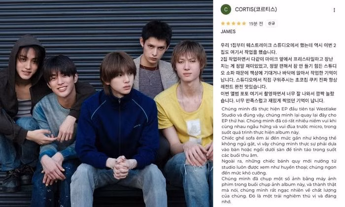 H&igrave;nh ảnh concept CORTIS tại Westlake Recording