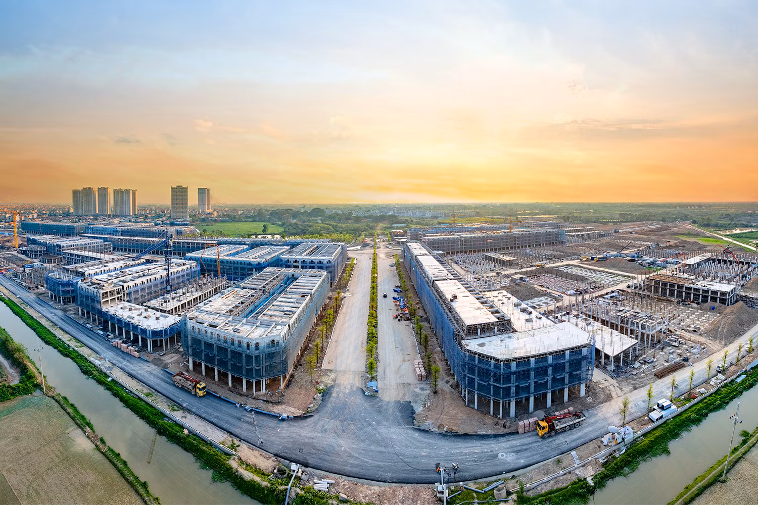 Quy hoạch d&atilde;y phố thương mại tại Noble Palace