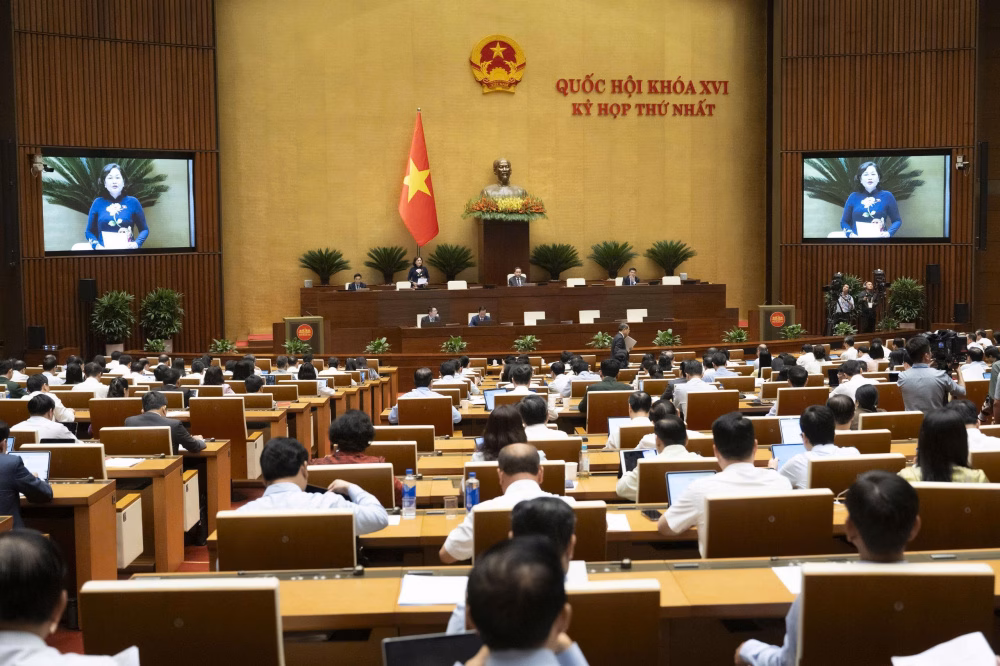 Phiên họp sửa đổi chương trình Kỳ họp thứ Nhất Quốc hội khóa XVI