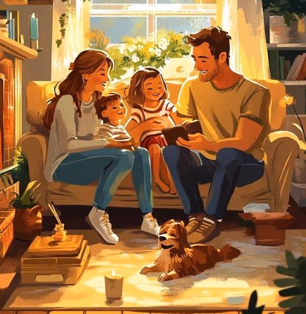 Trẻ em quan s&aacute;t c&aacute;ch bố mẹ đối xử với nhau để h&igrave;nh th&agrave;nh nh&acirc;n c&aacute;ch