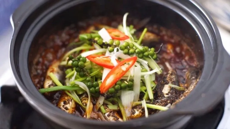 Cá linh kho Cá linh kho